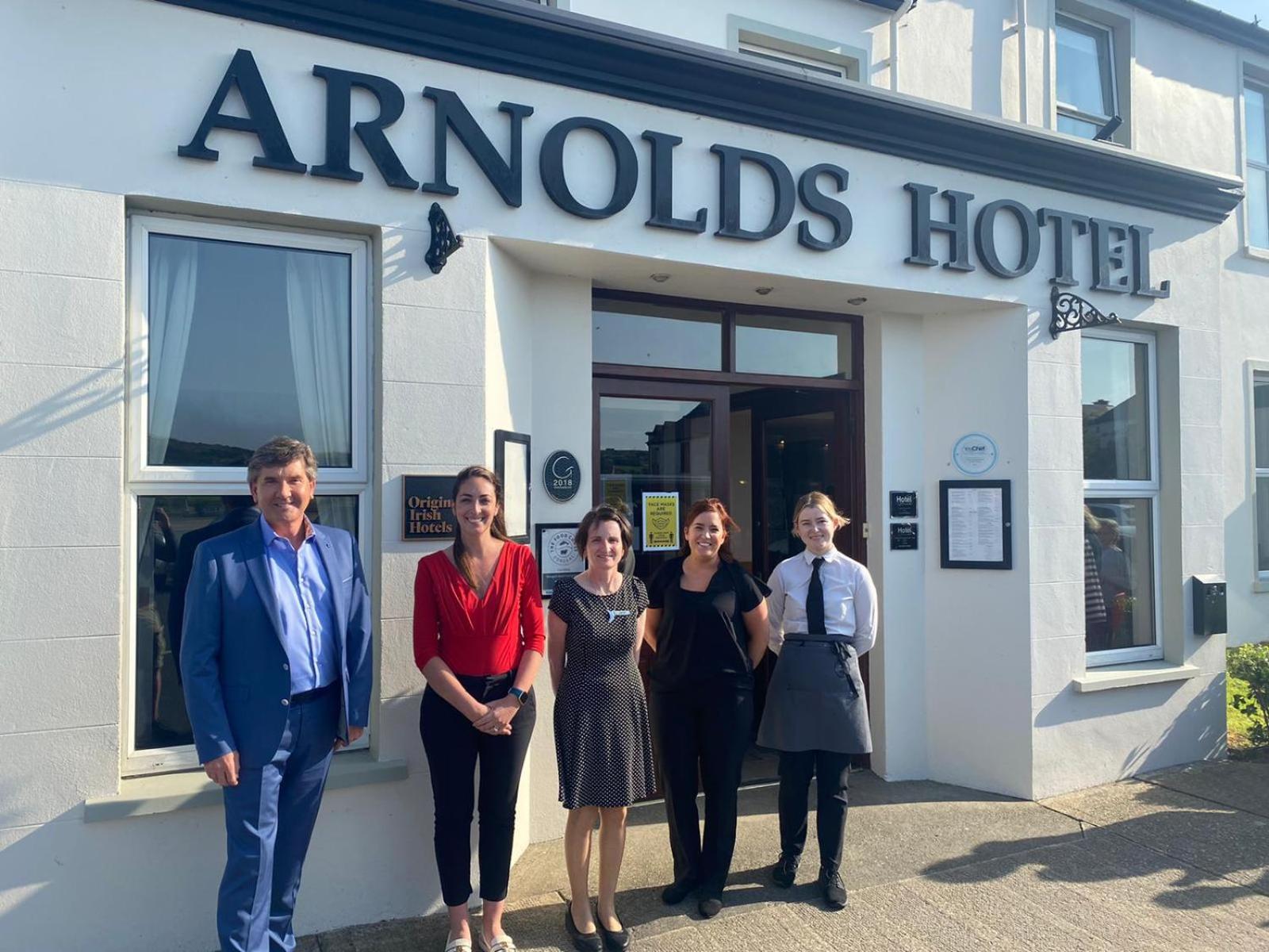 Arnolds Hotel Dunfanaghy Buitenkant foto